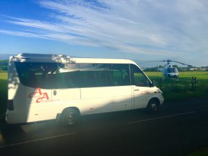 Chichester minibus hire at Goodwood