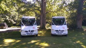 Hire a coach for weddings sussex